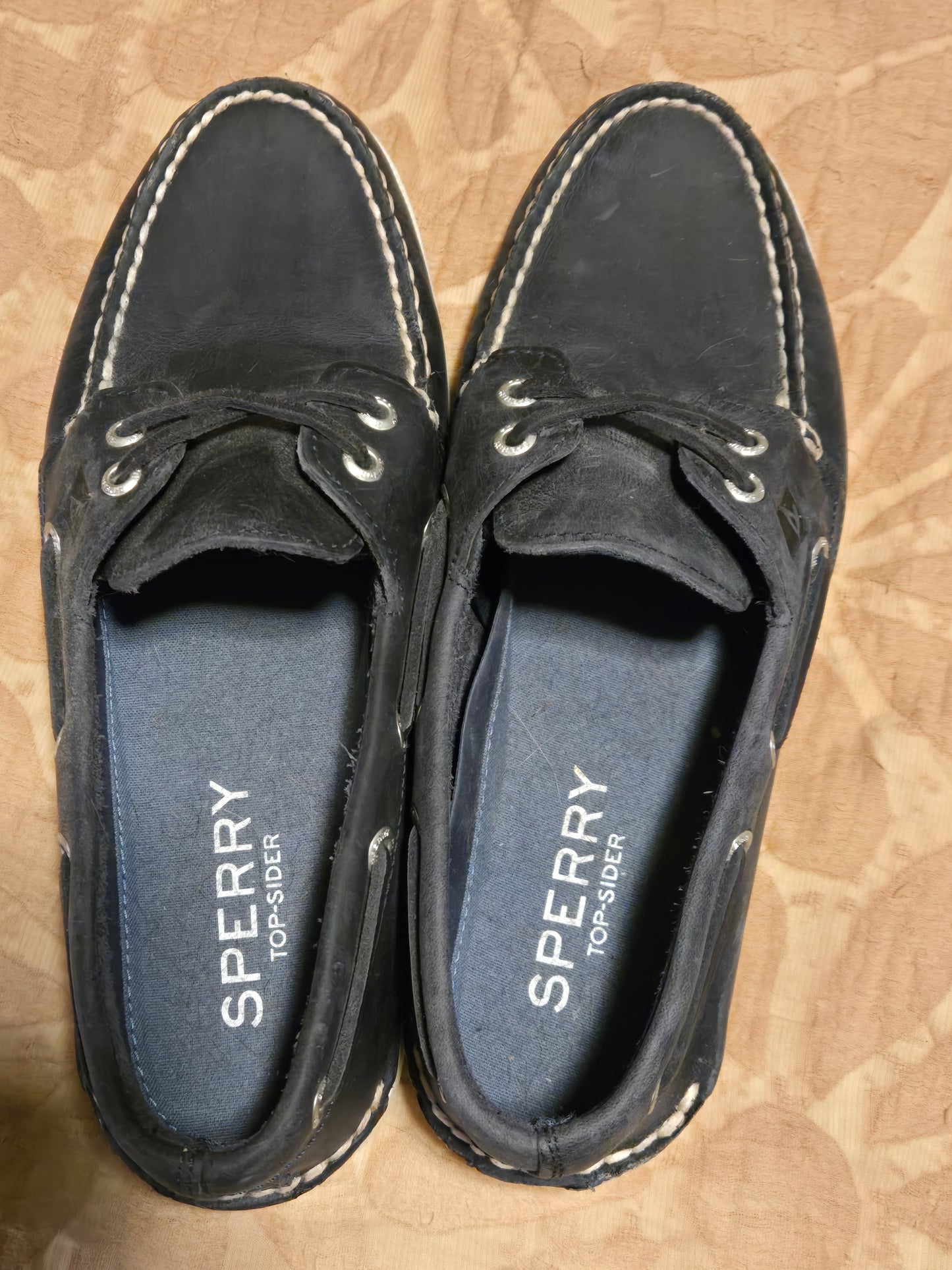 Sperry Top Siders Navy Size: Men's 8W or Women's 9.5