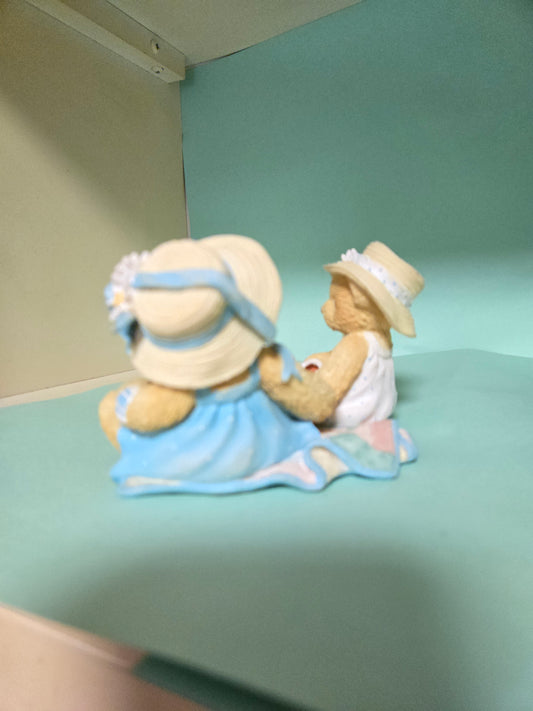 Cherished Teddies - Freda and Tina Our Friendship is A Perfect Blend